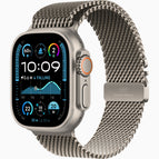 Finish Natural / Titanium Milanese (Natural) / Small (130-160mm wrist)